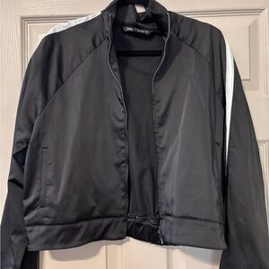 Zara Black and White track suit
